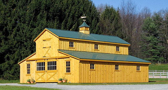 modular barns & garages - eberly barnseberly barns